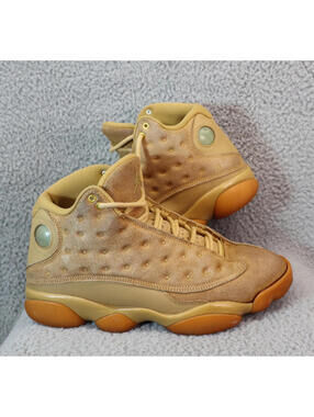 Jordan 13 Retro Wheat Baroque 414571-705 Sz 9 REPAIR TOE BOX